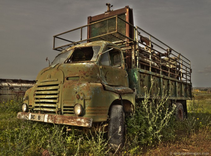 Old rusty truck